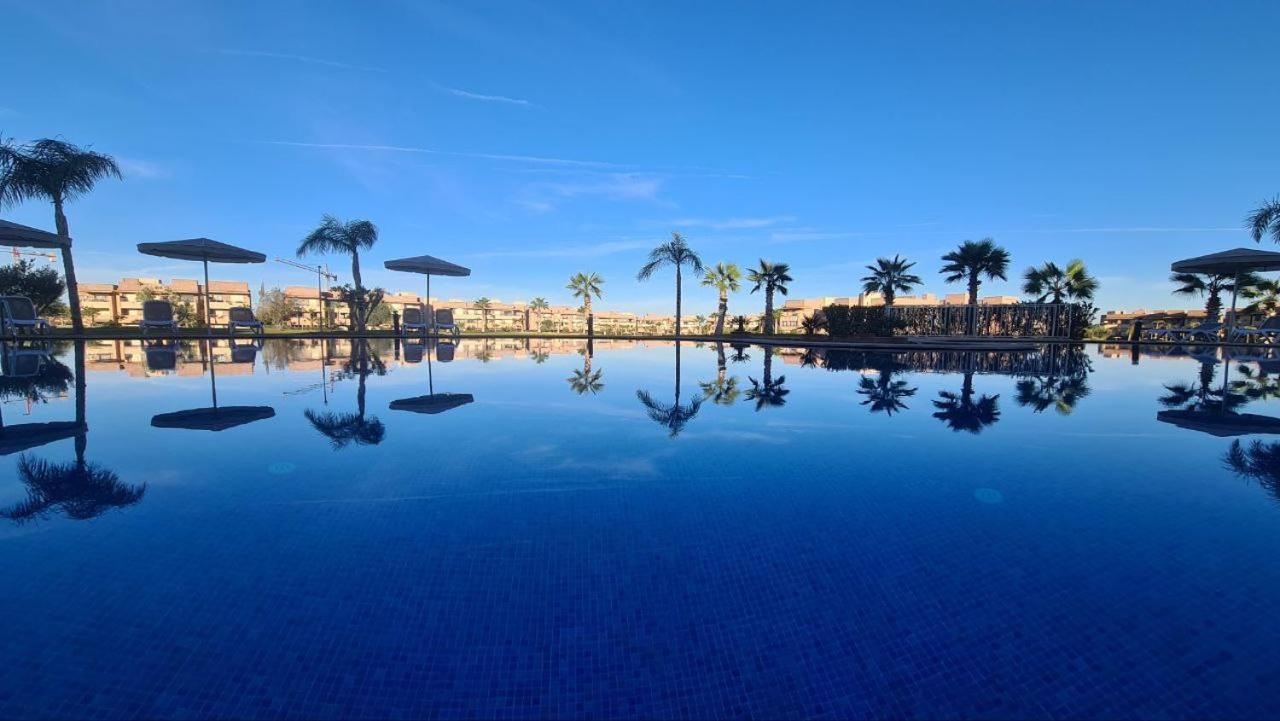 Appartement De Luxe Avec Jardin Vue Sur La Piscine Golf Securise 24H Sur 24 A 5 Minutes De L Aeroport Марракеш Экстерьер фото