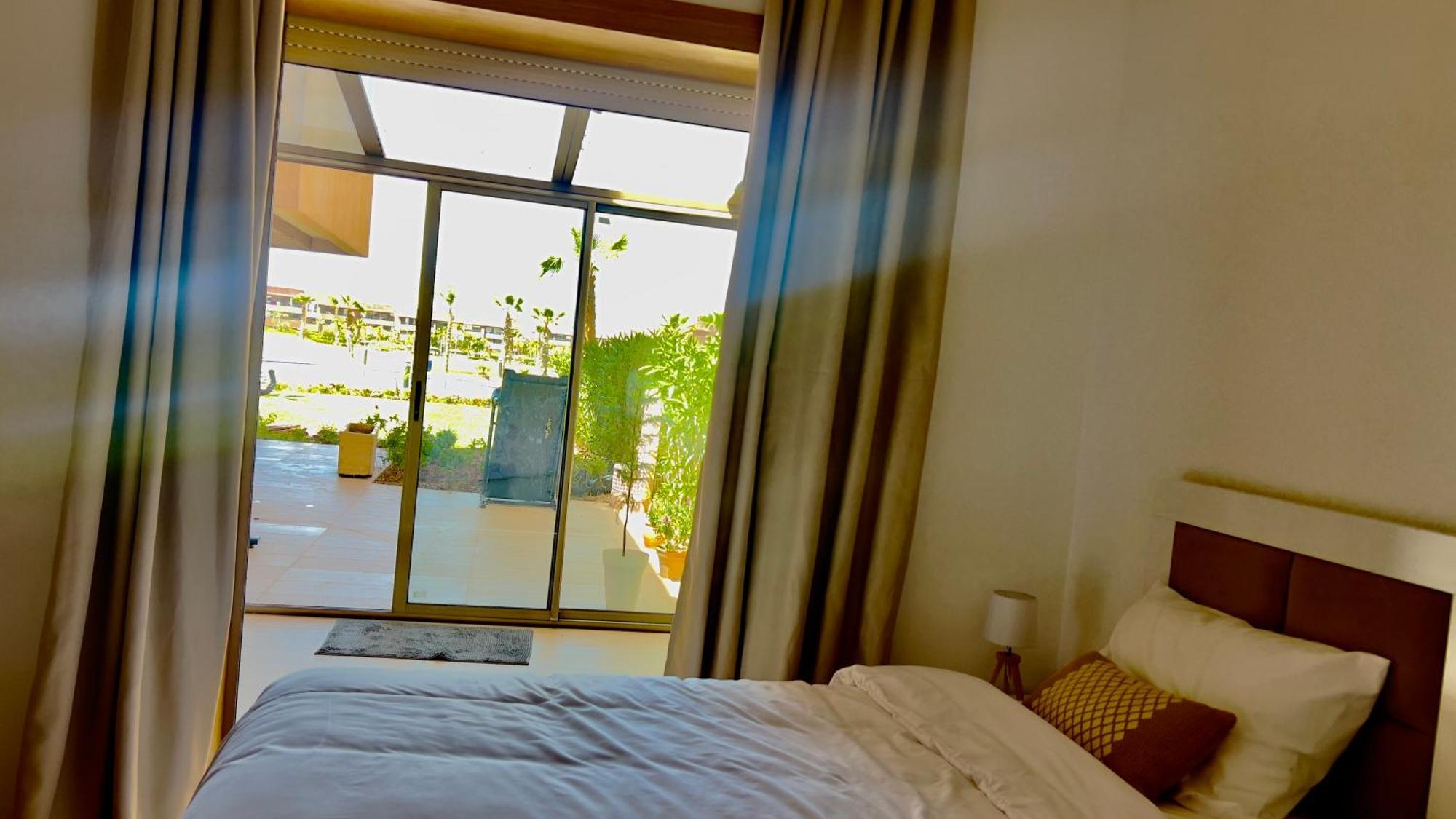 Appartement De Luxe Avec Jardin Vue Sur La Piscine Golf Securise 24H Sur 24 A 5 Minutes De L Aeroport Марракеш Экстерьер фото