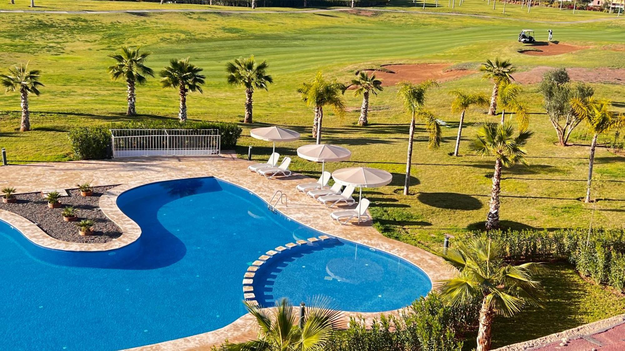 Appartement De Luxe Avec Jardin Vue Sur La Piscine Golf Securise 24H Sur 24 A 5 Minutes De L Aeroport Марракеш Экстерьер фото